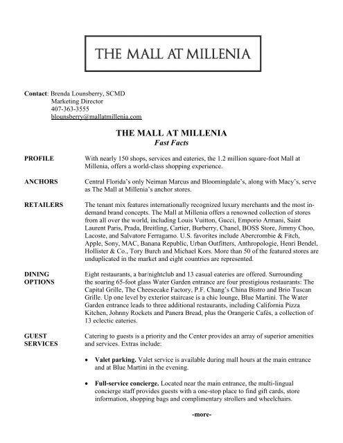 The Mall at Millenia - Millenia - 363 tips from 52034 visitors