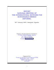 report of the national meeting of the international network for ...