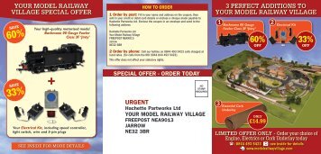 Exclusive offer - Your Model Railway Village