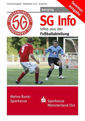 unsere partner - SG Sendenhorst - Fußball