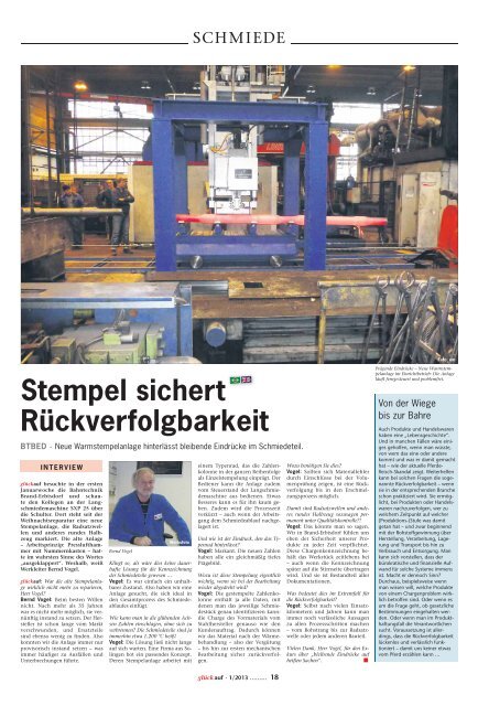 glueckauf-1-2013 - Stahl Judenburg GmbH