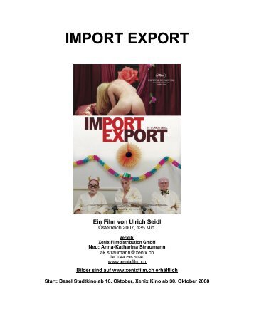 IMPORT EXPORT - Xenix Film