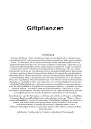 Lexikon der Giftpflanzen