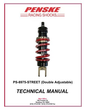 street manual - Help - Penske Racing Shocks