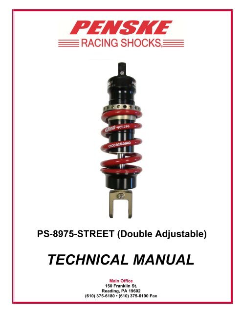 street manual - Help - Penske Racing Shocks