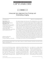 Intraocular lens alignment from Purkinje and Scheimpflug imaging