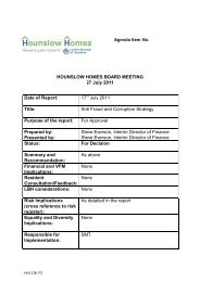 Report - Hounslow Homes