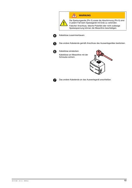 IMR 265 Betriebsanleitung