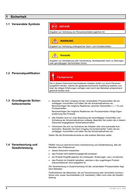 IMR 265 Betriebsanleitung