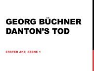 GEORG BÜCHNER DANTON'S TOD