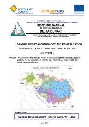 Danube Rivers Morphology and Revitalization - DANUBEPARKS