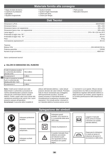 Tischkreissäge Table Saw Scie circulaire sur ... - Nářadí PEDDY.cz