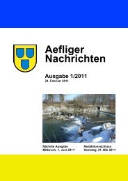 1/2011 - Aefligen