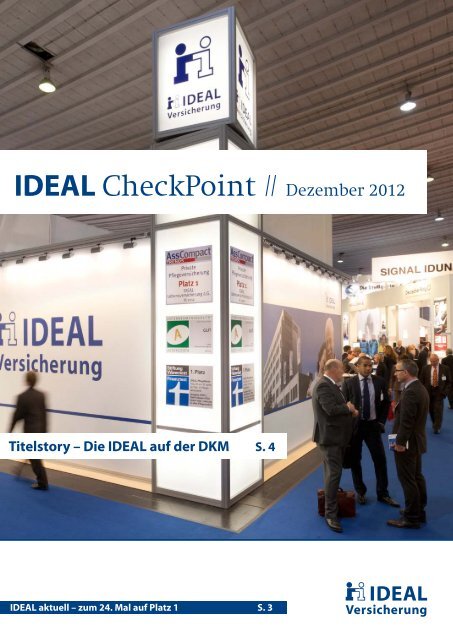 Dezember 2012 Ausgabe als PDF - IDEAL Versicherung