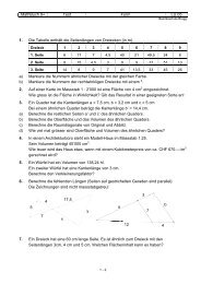 MathBuch 9+ Test Form LU 05 1. Die Tabelle enthält die ...