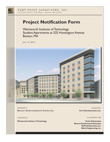 Project Notification Form - Boston Redevelopment Authority