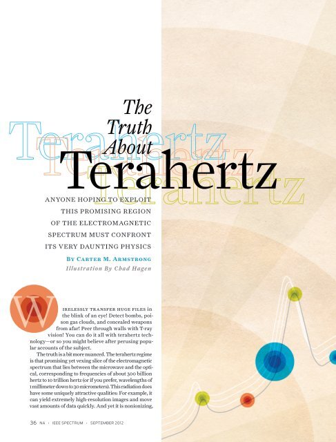 The Truth About Terahertz