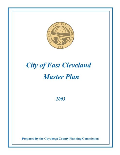 East Cleveland Master Plan Cuyahoga County Planning Commission