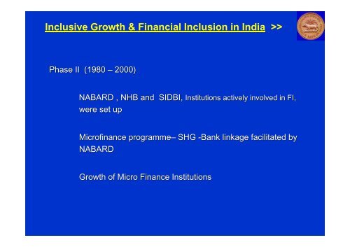 the India Story - Postal Financial Inclusion