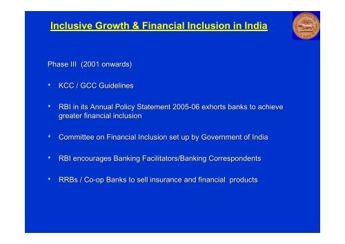 the India Story - Postal Financial Inclusion