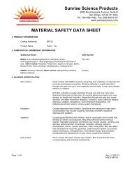 Rutin MSDS - Evrogen