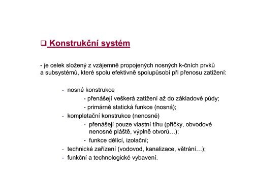 KonstrukÄnÃ­ systÃ©my vÃ­cepodlaÅ¾nÃ­ch staveb - SKOLENI-KURZY.EU