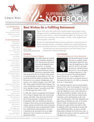 NOTEBOOK - Louis Riel School Division