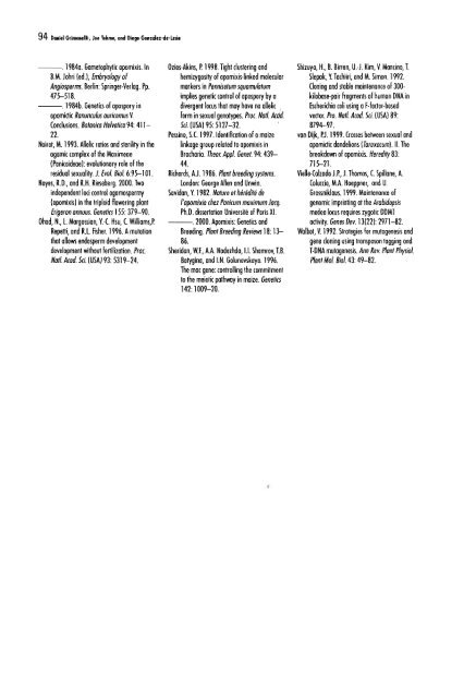 Chapter 5 Genetic Analysis of Apomixis - cimmyt