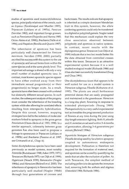 Chapter 5 Genetic Analysis of Apomixis - cimmyt