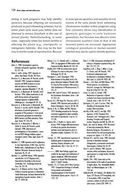 Chapter 5 Genetic Analysis of Apomixis - cimmyt