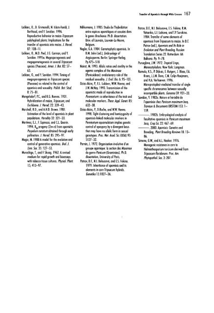 Chapter 5 Genetic Analysis of Apomixis - cimmyt