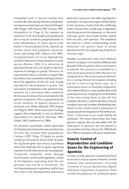 Chapter 5 Genetic Analysis of Apomixis - cimmyt