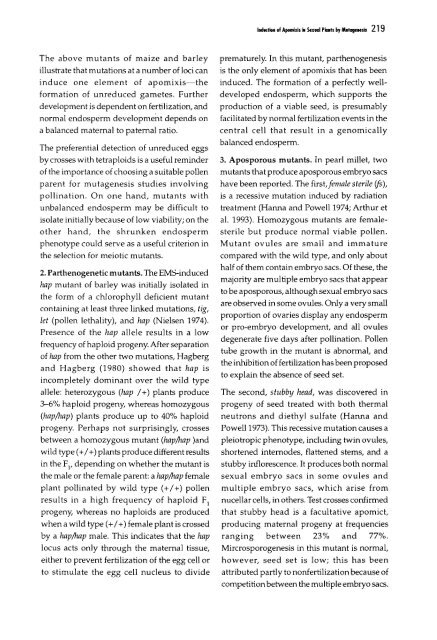 Chapter 5 Genetic Analysis of Apomixis - cimmyt