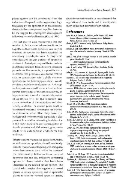 Chapter 5 Genetic Analysis of Apomixis - cimmyt