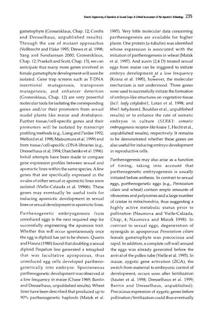 Chapter 5 Genetic Analysis of Apomixis - cimmyt