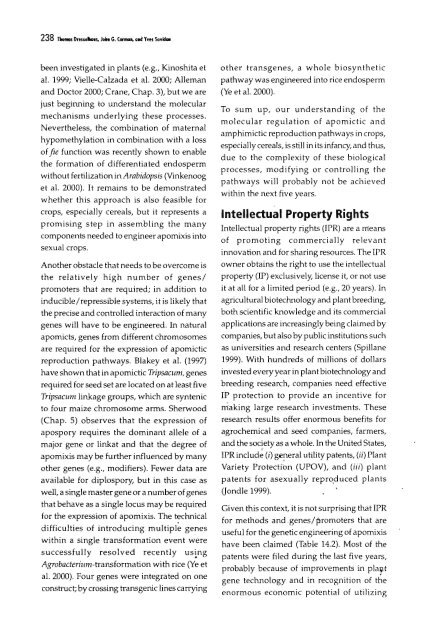 Chapter 5 Genetic Analysis of Apomixis - cimmyt