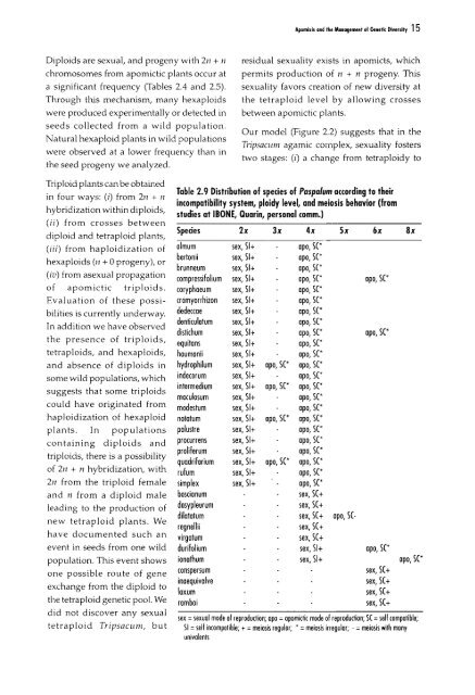 Chapter 5 Genetic Analysis of Apomixis - cimmyt