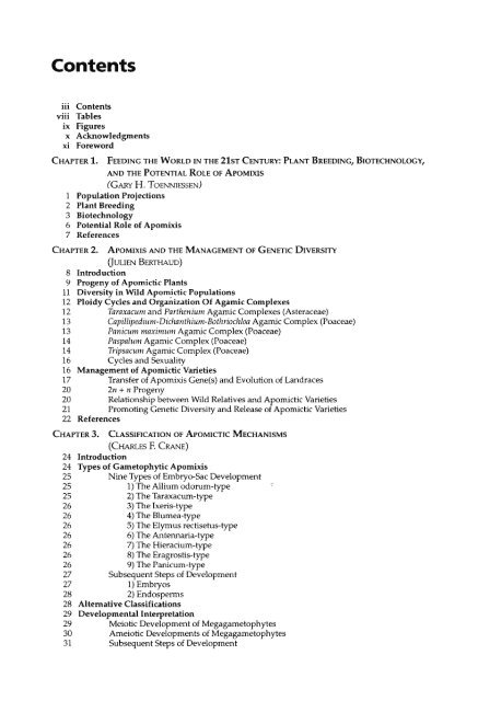 Chapter 5 Genetic Analysis of Apomixis - cimmyt