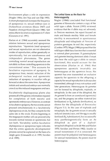 Chapter 5 Genetic Analysis of Apomixis - cimmyt