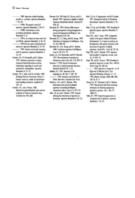 Chapter 5 Genetic Analysis of Apomixis - cimmyt