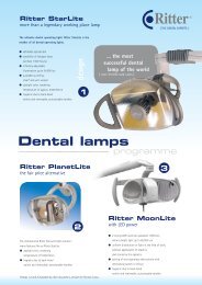 Dental lamps 1 2 3 - bei Ritter Dental