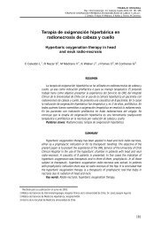 Terapia de oxigenaciÃ³n hiperbÃ¡rica en radionecrosis de cabeza y ...