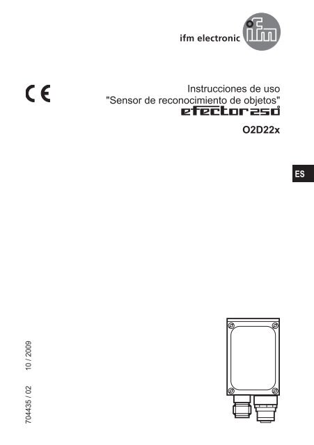 "Sensor de reconocimiento de objetos" O2D22x - IFM Electronic