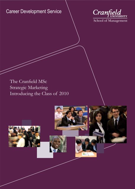 Career Development Service -  Cranfield School of Management ...