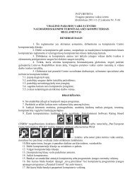 Visagino paramos vaikui centro naudojimosi kompiuterinės ... - vpvc.lt