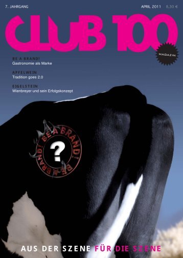 AUS DER SZENE FÜR DIE SZENE - Club 100