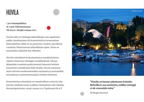 Toimintakertomus 2012 (pdf) - Helsingin juhlaviikot