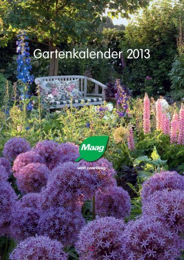 Maag Gartenkalender 2013