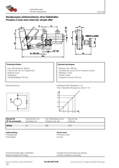 TÃ©lÃ©charger PDF - Paul Forrer AG