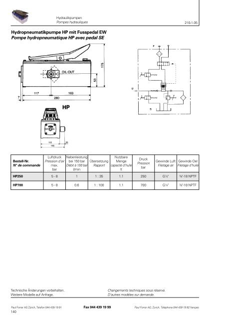 TÃ©lÃ©charger PDF - Paul Forrer AG